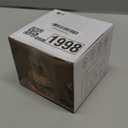 Colorful Cool Mini Humidifier, Flower Shape USB Personal Desktop Humidifier for Car, Office Room, Bedroom,etc. 2 Mist Modes, 7 colors,Super Quiet (Lightwood) (MISSING TOP)