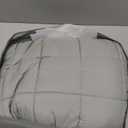 Kivik Breathable Weighted Blanket for Adults, 15 lbs Ultra Soft Minky Dot Heavy Blankets, Reversible Cooling and Warm Blanket for All Seasons, Machine Washable, 60"x80" Queen Size, Grey