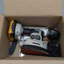 Cordless Detail Sander: DEKOPRO Multi-Function Mouse Sander Electric Sander Tool Palm Sanders with Dust Collector, 3 Additional Attachments&12pcs Sandpapers for Home Decoration