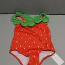 LIZENS Girls One Piece Swimwear Cute Girls Swimsuit 2-12 Bathing Suit for Kids(BDG26203, 4-5T) Red