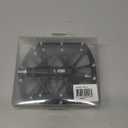 UFOR Platform Bike Pedals Lightweight Anti-Slip MTB Pedals with Sealed Bearings & Traction Pins, Wide Flat Design for Mountain, BMX, Urban Cycling (Black)