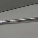 Ivilon Tension Curtain Rod - Spring Tension Rod for Windows or Shower, 24 to 36 Inch. Satin Nickel