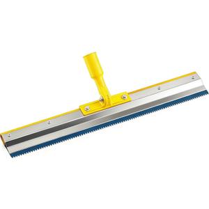 1 Pack 22" Notched Squeegee for Epoxy with 5mm Serrated Blade for Self Leveling Cement Urethane Epoxy Floor Tools