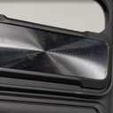 BXYJY for iPhone Air Case Wallet with Strap, Crossbody Cell Phone Lanyard for Women Men, Card Holder, Slide Camera Cover, Military Grade Drop Proof, Heavy Duty Phone Case for iPhone Air, Black