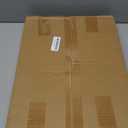 Vautrezon Microwave Oven Rack Expandable Countertop Heavy Duty Microwave Shelf 2-Tier Adjustable Metal Storage Shelf Rack for Kitchen(Black)