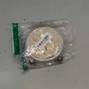 Retro Desk Clock, 5 Inches Romantic Maple Vintage Alarm Clock, Silent Non Ticking Small Clock Battery Powered, Loud Alarm Clock for Heavy Sleepers, Decorative Clocks Gift for Mother's Day (Feather)