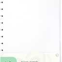 Talia Discbound Notebook Refills (Blank Pages, Letter (8.5in x 11in))