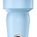 Farery Thermal Brush 1.5 Inch for Short to Medium Hair, Heated Round Curling Iron with 5 Heat Settings Up to 420F, Hot Styling Tool for Curls Bangs Volume Flips, Dual Voltage Travel (Blue)