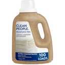 The Clean People Liquid Laundry Detergent - Recyclable Packaging, Stain Fighting - Ultra Concentrated, Laundry Soap - Fragrance Free, 50 fl oz 2 Pack