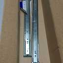 22 Inch Soft Close Drawer Slides Full Extension Ball Bearing Dresser Cabinet Rails 1 Pair Side Mount Heavy Duty Tool Box Trash Can Kitchen Drawer Glides 100LB Capacity