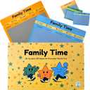 2 x Family Time 60 Scratch-Off Activity Cards with Day & Night Markers – Fun Family Games for Kids & Parents – Screen-Free Adventure Ideas & Unique Gift for Christmas,Birthday,Stocking Stuffers & Holidays