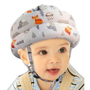 Baby Head Protector - Baby Helmet for Crawling Walking Running - No Bumps and Soft Cushion - Adjustable Protective Cap Infant Baby Safety Headguard - Toddler Helmets 6-12 Months 1-2 Years Old (Fox)