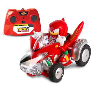 NKOK Sonic NKOK Knuckles ATV R/C (with Lights), For Ages 6 and up, Allows Children to Pretend to Drive and Have Fun at the Same Time! Great Item for Kids