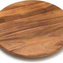 Lipper International Acacia Wood 18-Inch Lazy Susan Kitchen Turntable