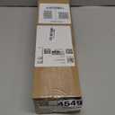 Anovo Flag Pole Kit- Upgraded Holder, Stainless Steel 5 FT Flag Poles with1 Inch Metal 360 Rotating Flag Pole Rings Two-Position Flag Pole Bracket Mounting for Outside House Porch (5 FT-Black)