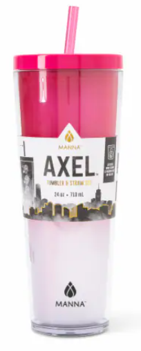 Manna™ Axel™ Plastic Tumbler - Pink, 24 oz
