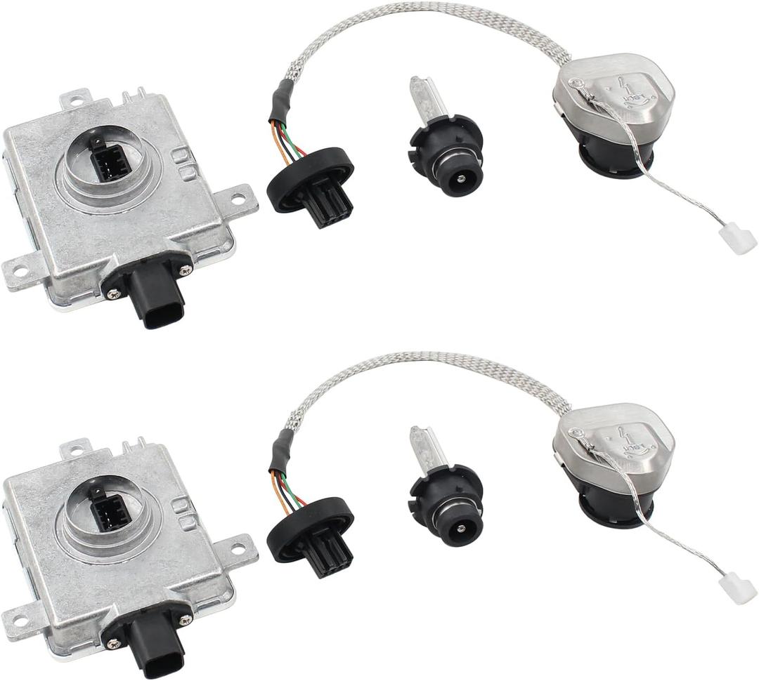 Xenon Headlight Ballast with Igniter and D2S Bulbs for Acura MDX TSX TL RDX ILX CSX for Mitsubishi Outlander Lancer Galant for Honda Odyssey Accord Crosstour for Mazda CX-9 2 3