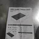 Hard Folding Truck Bed Tonneau Cover Compatible with Toyota Tundra 2022 2023 2024 2025 2026 6.5 ft Standard Box, Tri Fold Style