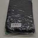 Foldable Gel Seat Cushion for Travel, Portable Chair Cushion for Camping, Honeycomb Seat Cushion, Portable Gel Cushion for Pressure Relief,1.15-Inch Thick (Black)