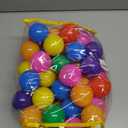 Ball Pit Balls Phthalate Free BPA Free Crush Proof Plastic - 7 Bright Colors in Reusable Play Toys for Kids with Storage Bag