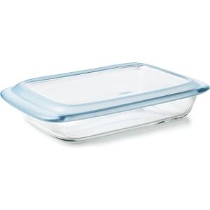 OXO Good Grips FreezertoOven Safe 3 Qt Glass Baking Dish with Lid, 9 x 13