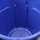 Rubbermaid Commercial Products BRUTE Heavy-Duty Round Trash/Garbage Can, 20-Gallon, Blue, Outdoor Waste Container for Landscapers/Construction/Restaurants/Back of House/Offices/Warehouses