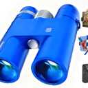 Waterproof Binocular with BaK4 prisms for Bird Watching,Blue