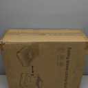 RIZZARI Stainless Steel Litter Box: Extra Large Design Prevents Leaks - Black Enclosed Cat Pan - Odors Control for Cats Under 25 lbs - Bathroom Living Room Use