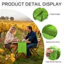 Sequin Table Runners 72 Inches Long Green Glitter Table Runner for Party, Wedding, Bridal 2 Pcs, Green