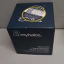 MyHalos Filtered Shower Head for Hard Water Filter - High Pressure, Removes Chlorine - Shower Head Filter for Hard Water Softener Showerhead, Easy Install, For Hair & Skin, Filtering (Chrome)