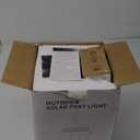 Solar Lamp Post Light OutdoorSolar Outdoor Post Light with 3.5in Pier Mount BaseMatte BlackSuitable for Wet Locations