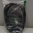 QWORK 20 Feet EPDM Rubber Trim Seal with Top Bulb, Fits Edge 1/16" to 1/8"