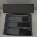 Trading Card Storage Box with 12 Dividers and 6 Foam Stoppers, Large Capacity Sturdy Leather Strong Magnetic Closure MTG Commander Deck Box, Case for TCG MTG Sport Card (Holds 1800+)