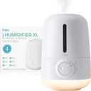 Frida Baby 3-in-1 XL Top Fill Humidifier for Bedroom, Cold & Flu Relief, 6L Tank Cool Mist Humidifier + Diffuser for Large Rooms, Nightlight, Auto-Off, Quiet, Essential Oil Diffuser