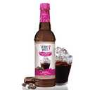 Jordan's Skinny Syrups Sugar Free Coffee Syrup, Mocha Flavor Drink Mix, Zero Calorie Flavoring for Chai Latte, Protein Shake, Food & More, Gluten Free, Keto Friendly, 25.4 Fl Oz, 2 Pack, Exp Date: 2026-08-15