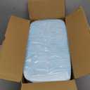 Amazon Basics Leak-Proof Dog and Puppy Potty Training Pee Pads with Quick-Dry 5-Layer Super Absorbent Design, Regular Size 22 x 22 inch, Blue & White, 100 Count