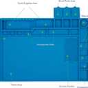 Premium Heat Resistant 932F Blue Magnetic Repair Work Mat Large Silicone Soldering Mat for Soldering, Electronics, Computer Cellphone Repair, BGA Soldering Gun Iron Workbench Protection