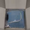 Baby Vibrating Sleep Soother, Baby Sleep Aid, Newborn Soothers for Help Sleeping, 3 Adjustable Vibration Modes, 90 Min Timer, Newborn Vibrations Mattress Pad for Home & Travel, Use for Crib & Stroller (Small, Blue)