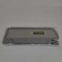 Passenger Sun Visor 83230-SNA-A01ZA Compatible with Honda Civic 2006 2007 2008 2009 2010 2011, Right Side, Dark Grey