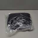 LASLULU Womens Baggy Wide Leg Sweatpants Casual Elastic High Waisted Palazzo Harem Pants with Pockets (Small, Black)