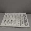 Housmile 10x20x1 Air Filter, MERV 11, MPR 1000, Unique ABS White Plastic Frame, Durable and Easy to Replace, Clean Living Basic Dust, 6 Pack (Exact Size: 19.6" x 9.6" x 0.9")