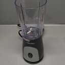 Mueller Smoothie Blender for Smoothies - Personal Blender for Shakes, Frozen Drinks, Baby Food & More, 15oz Travel Cup and Lid, Durable Stainless Steel Blades for Powerful Blending Performance (Light Grey)