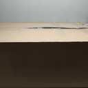 Akro-Mils KeepBox 12 Gallon Storage Container, Nesting and Stackable Plastic Storage Box with Lid Attached, Clear Tote for Garages, Closets, and Moving, 21-1/2" x 15" x 12-1/2", Clear/Blue