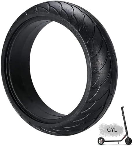 GYL Solid Tires 8 Inch Front Rear Solid Tire Replacement for Ninebot ES1 ES2 ES3 ES4 Electric Scooter Wheel Replacement