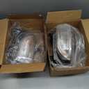 WFLNHB 1 Pair Left & Right Side Turn Signal Parking Lights Replacement for 2015 2016 2017 2018 Front Turn Signal Lamps Marker Lamp Lights 68256432AA CH2531105