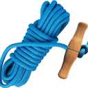 PR-20 Tree Pruner Rope Replacement Kit (20ft) Compatible with Jameson Fiscar Big Mouth Manual Pole Saw & Tree Pruner - Wooden Handle, Diameter Rope - Tree Trimmers Long Handle Pruner