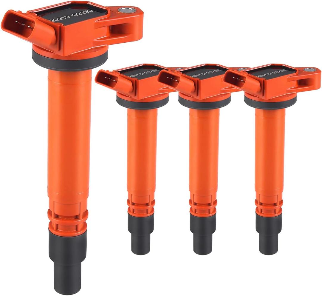 Ignition Coil Pack Set of 4 Fits for Toyota Highlander RAV4 Camry Avalon Sienna Scion, for Lexus ES300H 2009 2010 2011 2012 2013 2014 2015 2.5L 2.7L Replaces# UF507 C1596 UF587