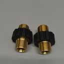 Pressure Washer Adapter Set, M22-14mm Male Fitting to M22-14mm Male Swivel, 5000PSI Pressure Washer Hose Thread Kit