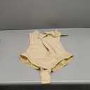SHAPERX Women's Fajas Colombianas Shapewear Postpartum Tummy Control Body Shaper Butt Lifter Bodysuit (Small, Beige)