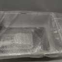 Suzzipaws XL Non-Sticky Coated Stainless Steel Cat Litter Box with Lid